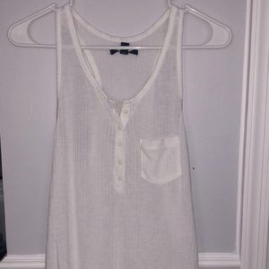 American Eagle White Tank Top